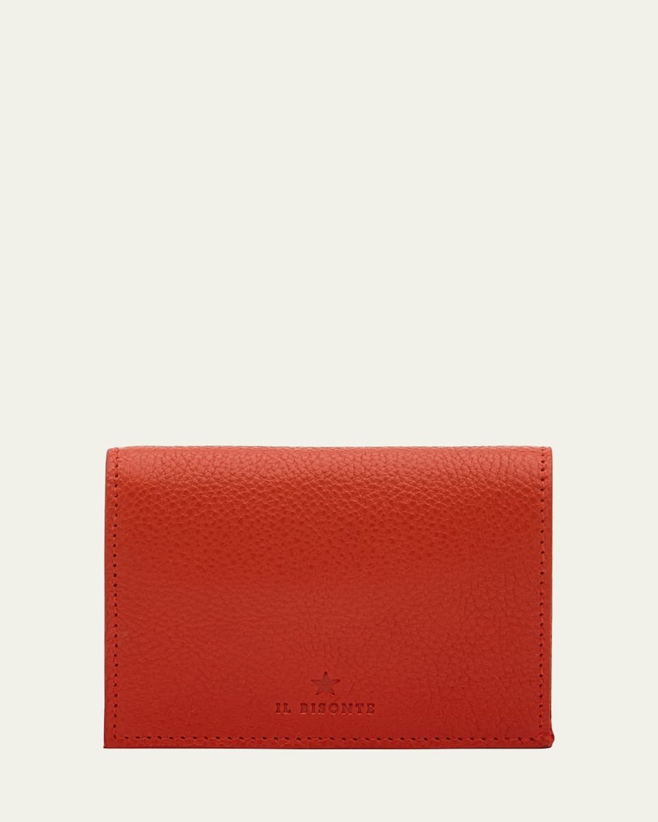 Oliveta Bifold Vacchetta Leather Wallet